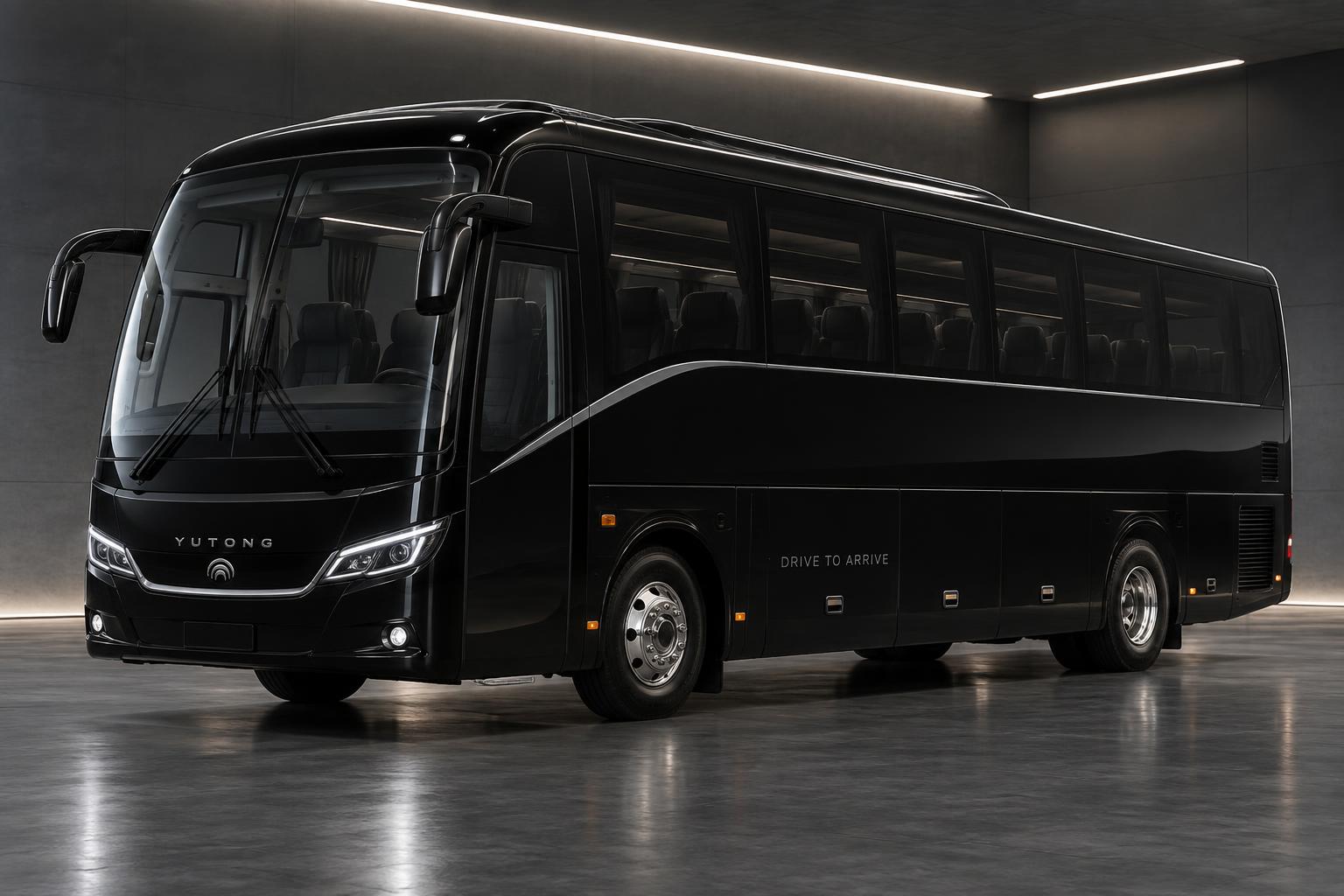 Black Premium executive mini-coach