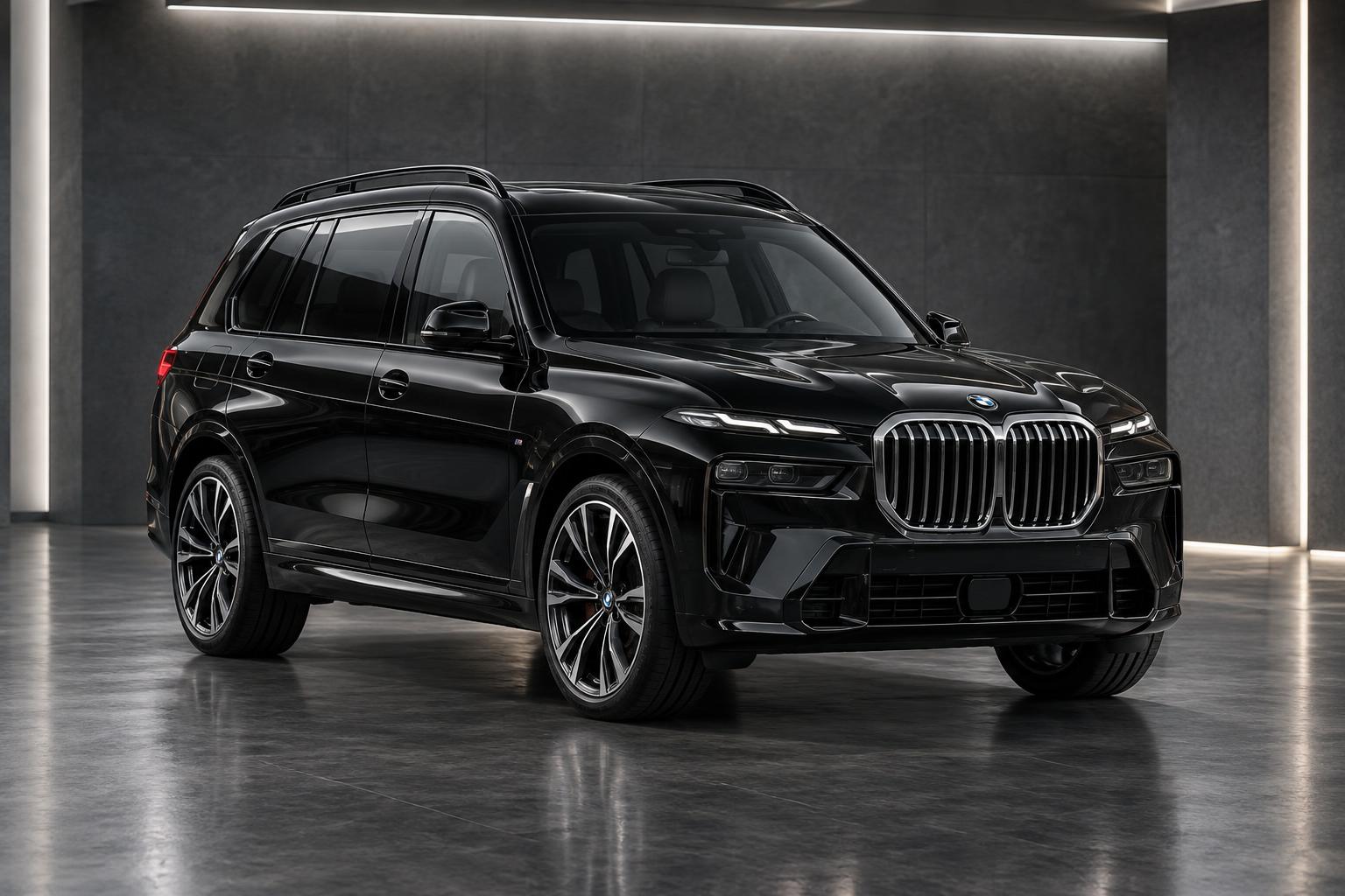 Black 2026 BMW X7