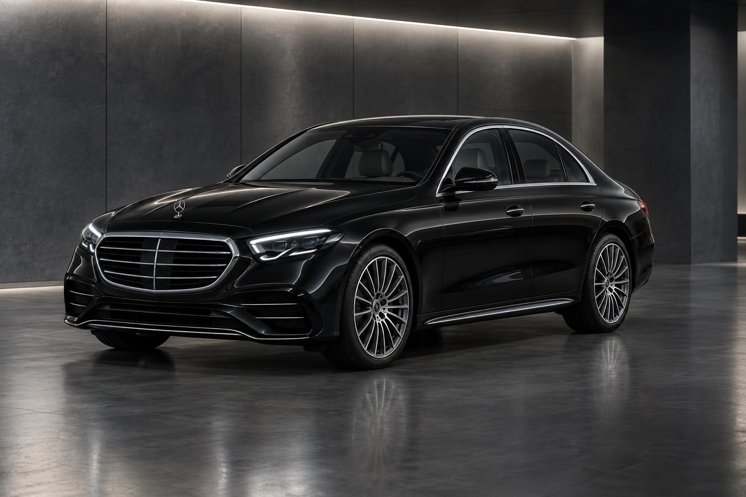 Black 2026 Mercedes-Benz E-Class